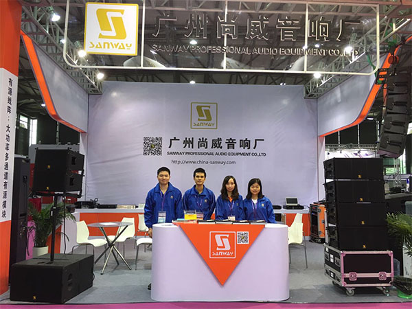 Trình bày Sanway tại Pro Light+Sound Thượng Hải 2016