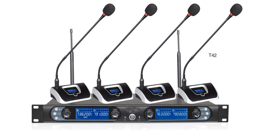 8845B Bốn kênh Micro không dây