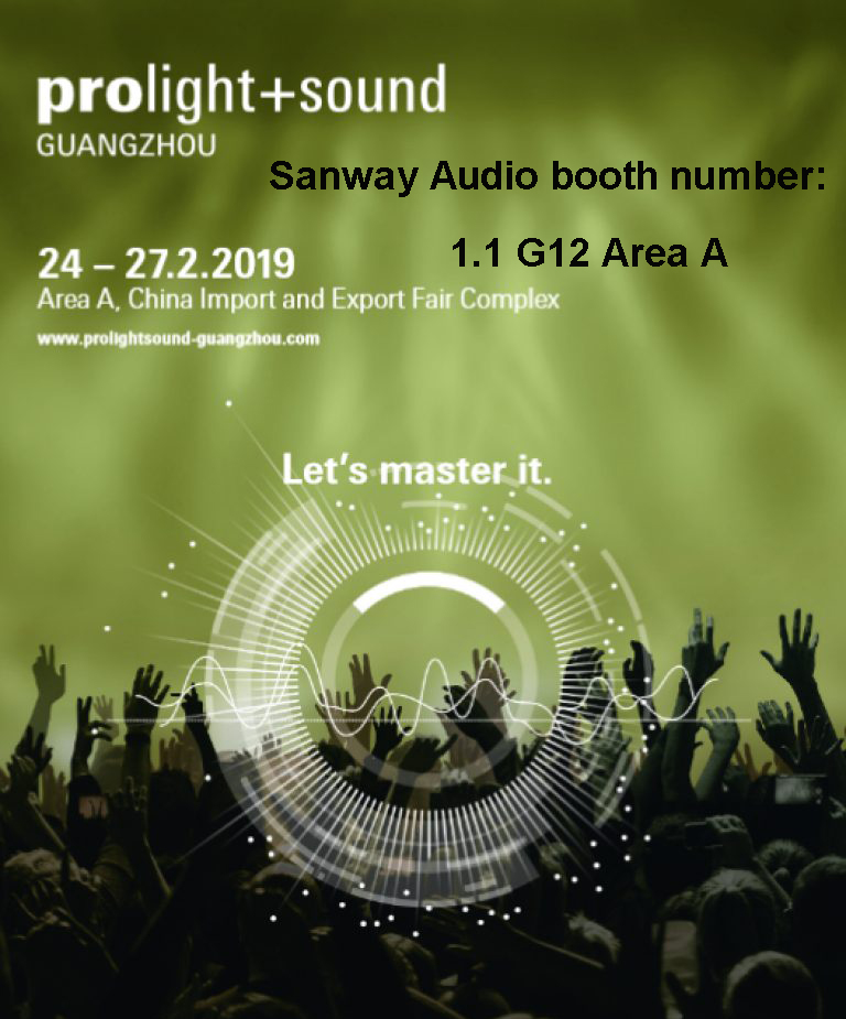 Triển lãm âm thanh và ánh sáng Guangzhou Pro 2019