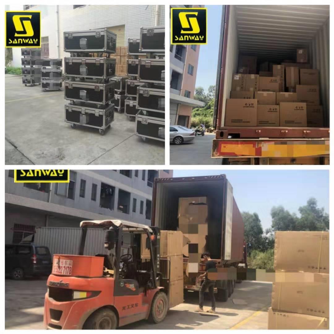 Một thùng chứa 40 giờ đã được vận chuyển: hoàn thành 500 mảnh loa siêu loãng phụ và loa âm thanh dòng
