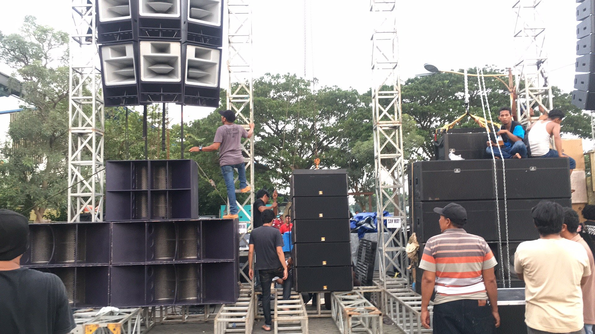 Sanway Audio Kudo và KS28 sẽ gặp bạn tại Paguyuban Sound System Jawa Timur