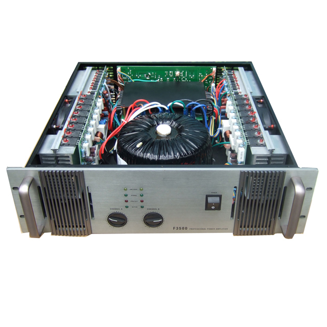 Bộ khuếch đại công suất tần số thấp F3500 2 kênh 1050W