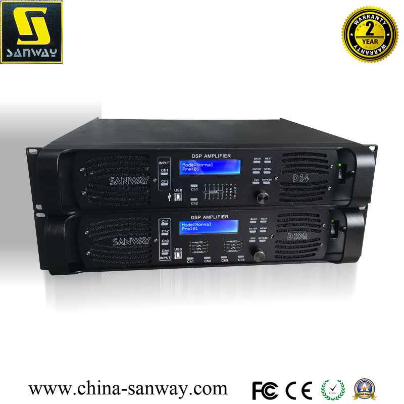 Bộ khuếch đại DSP D10Q với hàm Ethernet