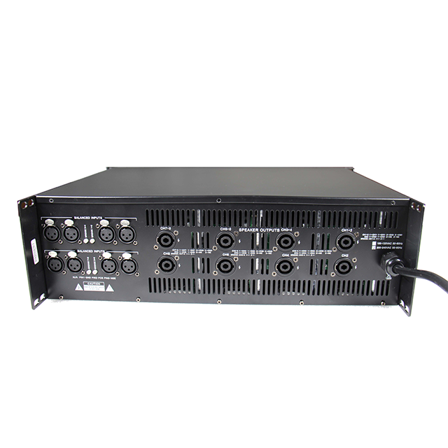 DA5008 Bộ khuếch đại công suất kỹ thuật số âm thanh nổi Class D 8 kênh 900W