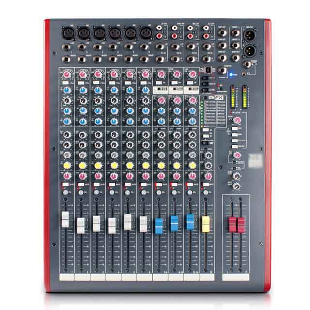 Bộ trộn video âm thanh kỹ thuật số ZED-12FX