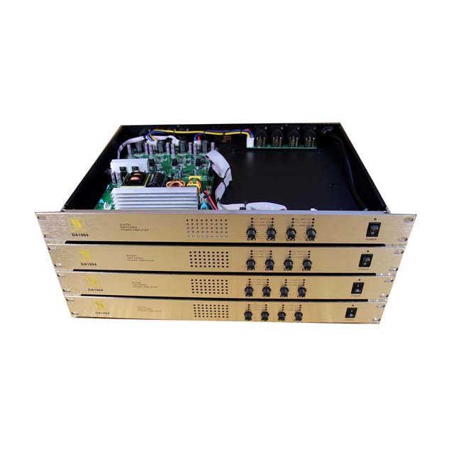 Bộ khuếch đại hệ thống rạp hát tại nhà DA1004 4 kênh 1U