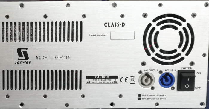 Bộ khuếch đại tấm D3-215