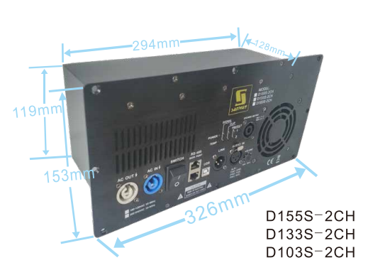 Kích thước D155S-2ch