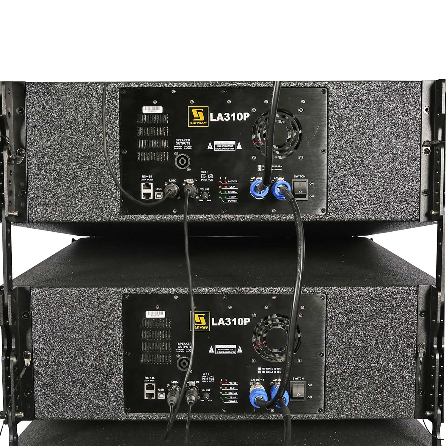 LA310P & LA215P Dual 10 inch 3 Way Pro Audio Compact Line Active