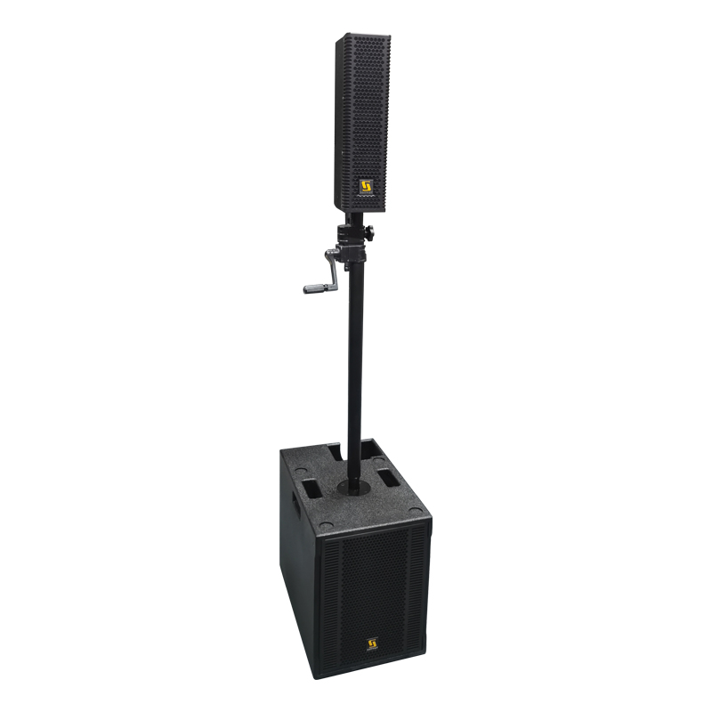 Hệ thống loa cột được cấp nguồn
