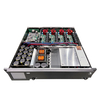 D80 16000W High Power Class D DSP 4 kênh Bộ khuếch đại năng lượng cho loa mảng dòng