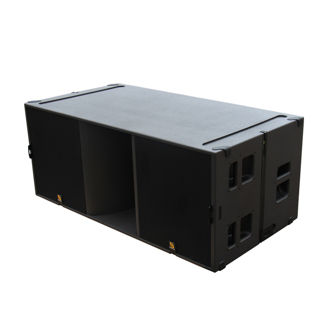 Hộp loa siêu trầm công suất lớn 3200W chống chịu thời tiết KS28 2x18 inch