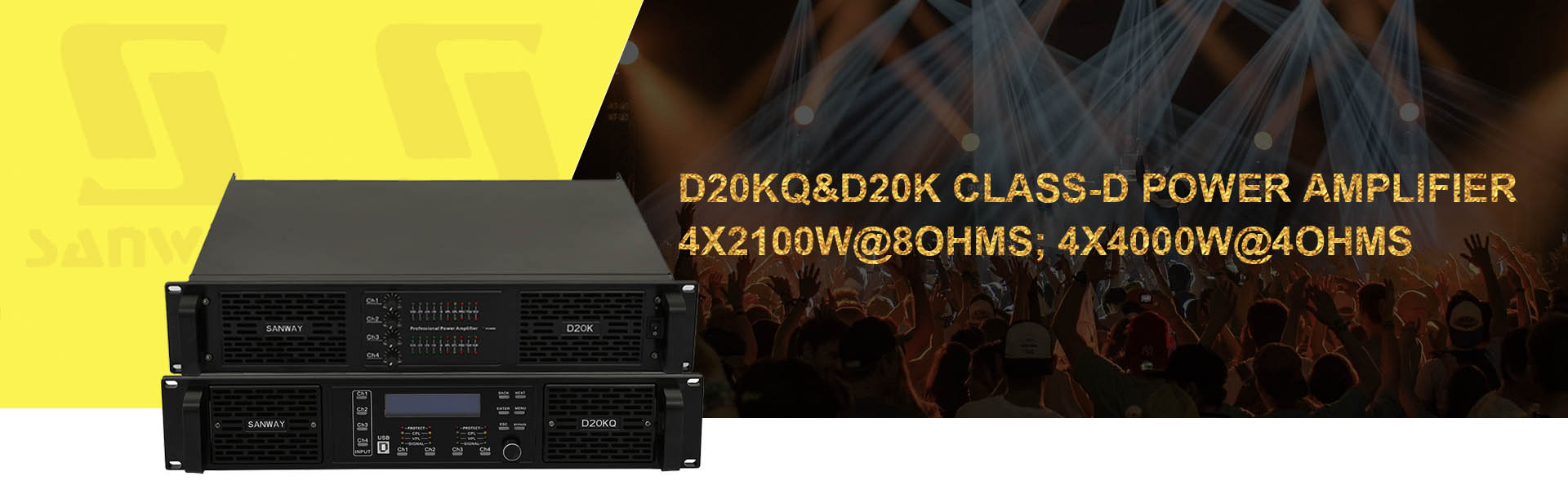 D20KQ&D20K Class-D Power Amplifier banner b8