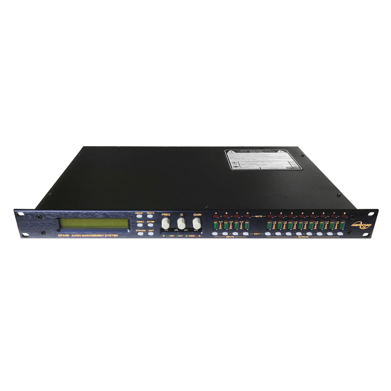 Bộ xử lý âm thanh kỹ thuật số DP448 4in 8 hệ thống quản lý loa DSP