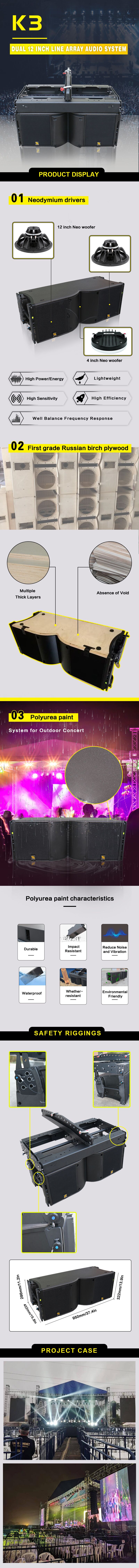 Mảng d&ograve;ng k&eacute;p 12 inch K3