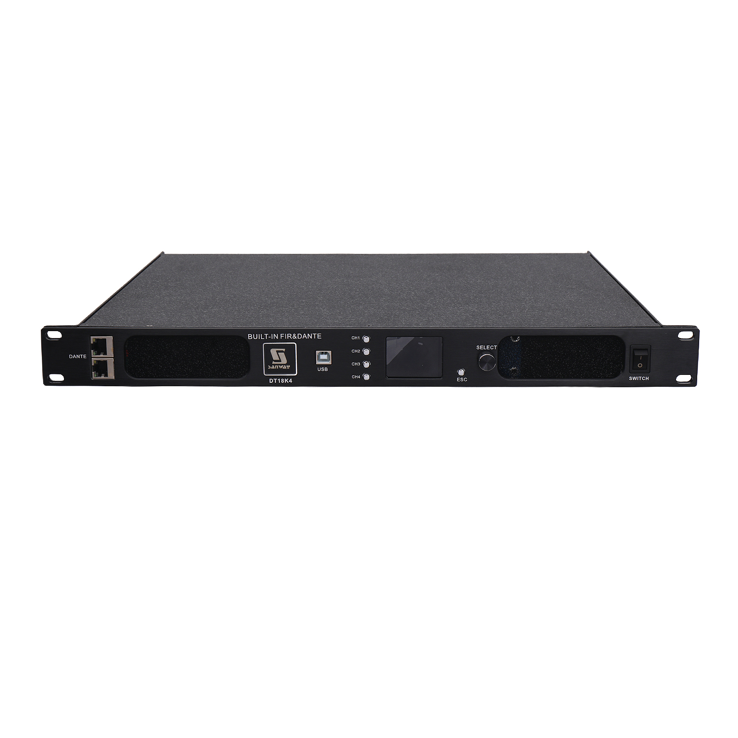 DT18K4 4 Kênh 18000W Class D Dante Professional Audio Audio khuếch đại 