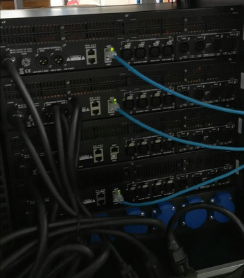 Bộ khuếch đại DSP Chức năng Ethernet