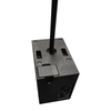 Hệ thống loa Pa cột tự cấp nguồn CS44&CS12 4x4 inch